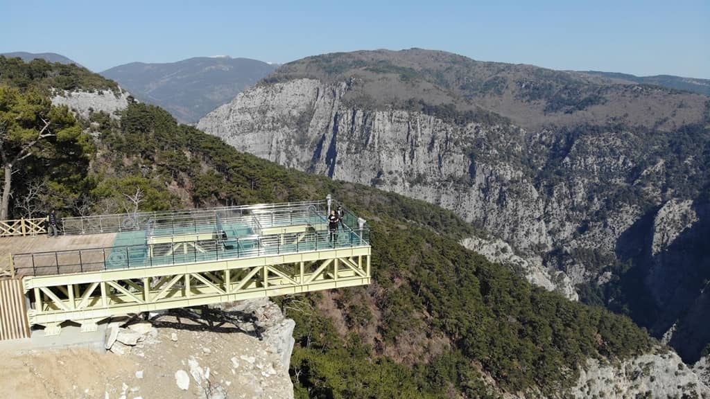 Şahinderesi Kanyonu Cam Seyir Terası Kazdağları ve Balıkesir Turizmine Değer Katacak