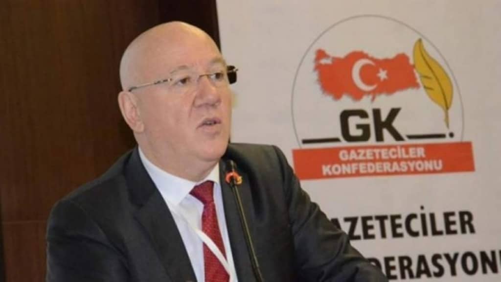 Türkiye Gazeteciler Konfederasyonu (TGK) Genel Başkanı Nuri Kolaylı