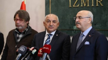 TFF Başkanı Mehmet Büyükekşi, İzmir’de Ziyaretlerde Bulundu