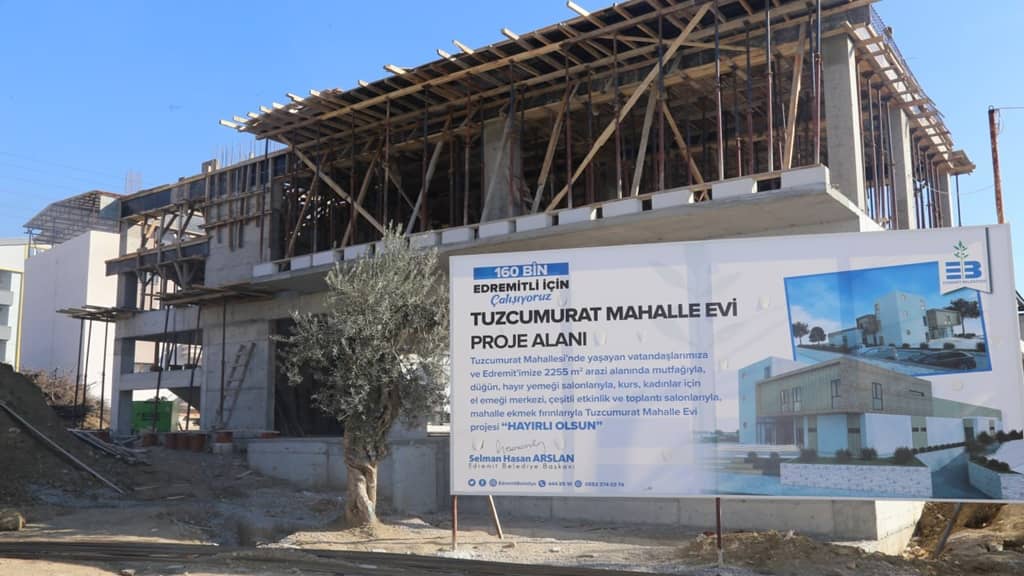 Mahalle Evi yükseliyor
