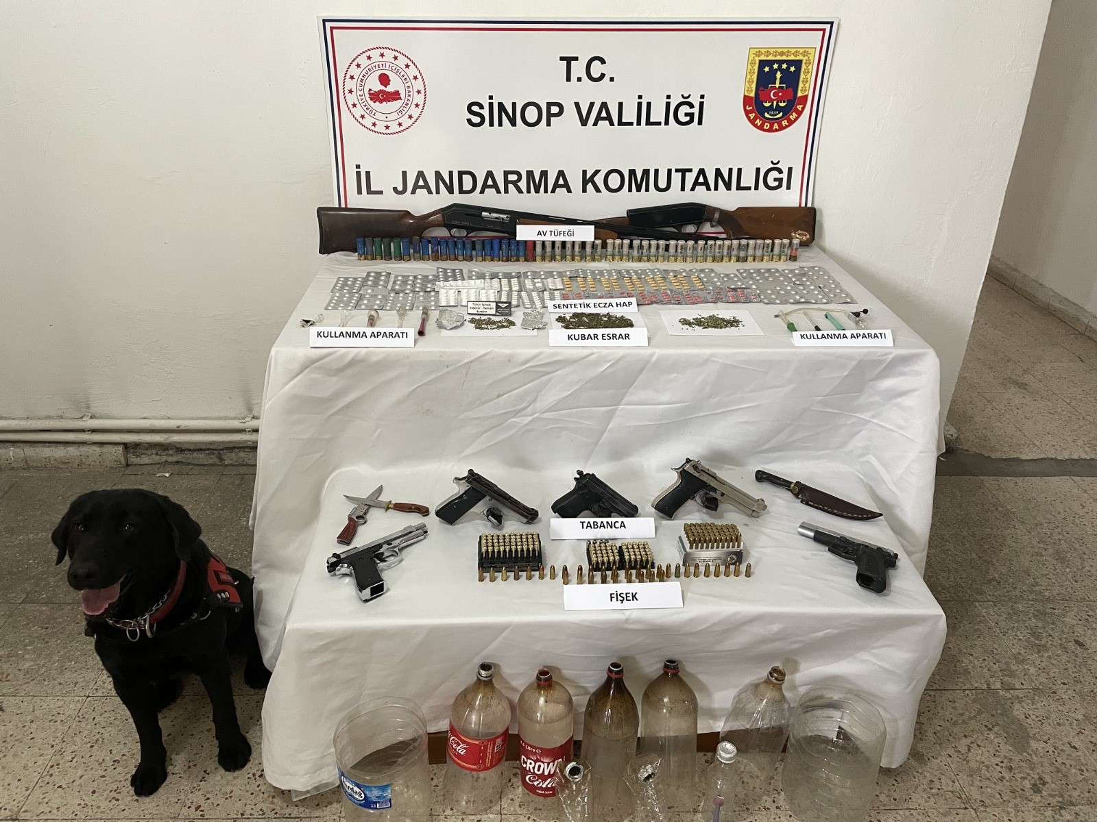 SİNOP'TA 'KÖKÜNÜ KURUTMA OPERASYONU'NDA 26 KİŞİ GÖZALTINA ALINDI