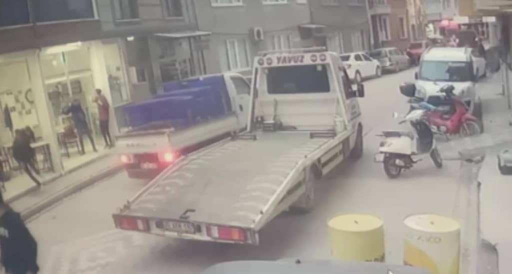 Cinayet anları an be an görüntülendi