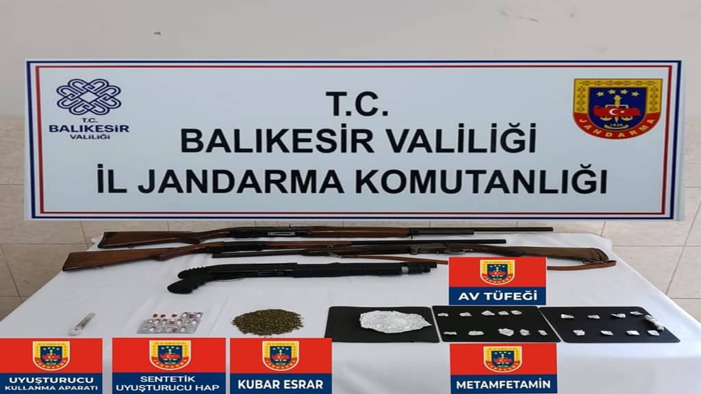 İl Jandarma'dan uyuşturucu operasyonu