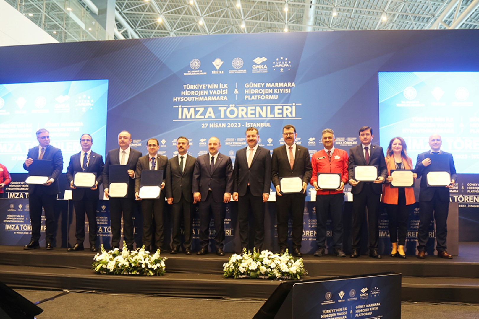 Hidrojen Vadisi Projesi’nin imzaları İstanbul’da atıldı