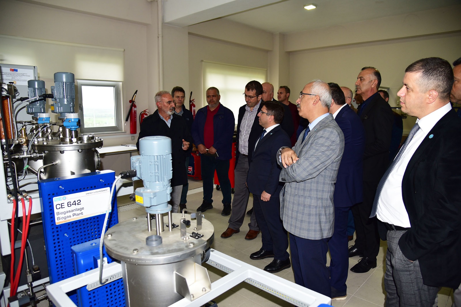 Enerji Merkezini ziyaret etti