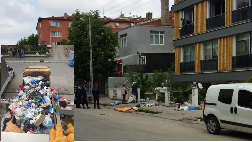 5 milyon liralık evden 50 ton çöp çıktı