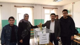 Belediye Başkanları oylarını kullandı