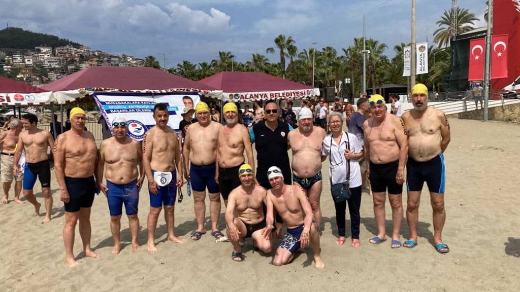 Alanya’da madalyaları topladılar