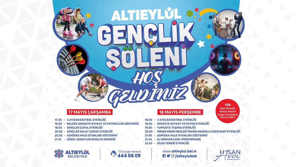 Altıeylül Gençlik Şöleni Başlıyor