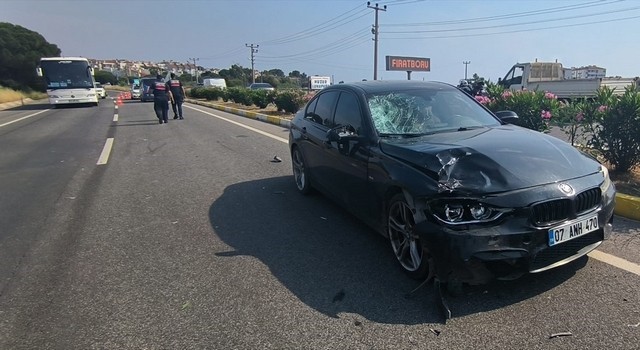 Ayvalık’ta feci kaza! 1 ölü, 1 yaralı