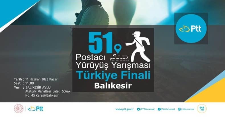 Postacılar Balıkesir'de yarışacak