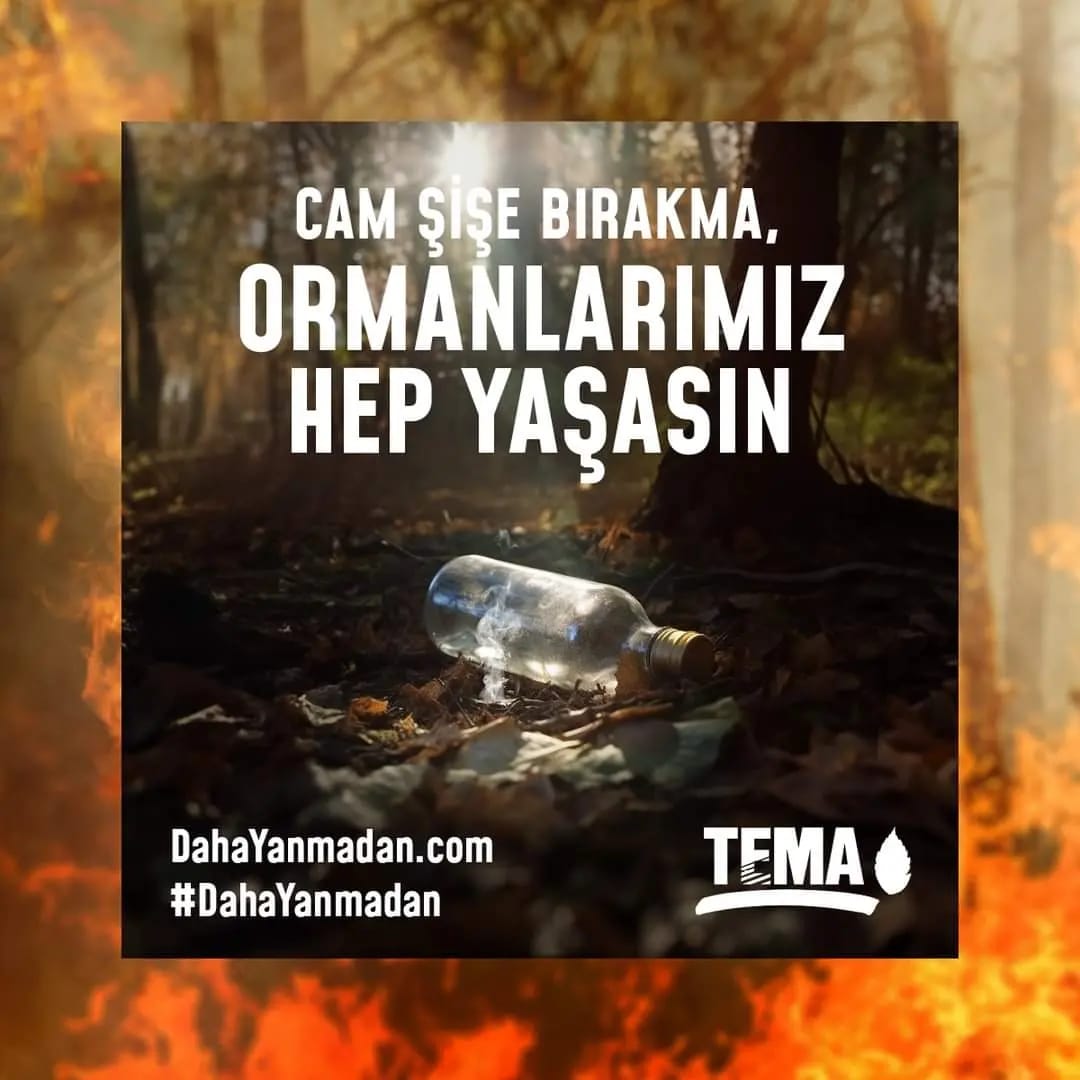 Orman yangınlarının en riskli dönemindeyiz