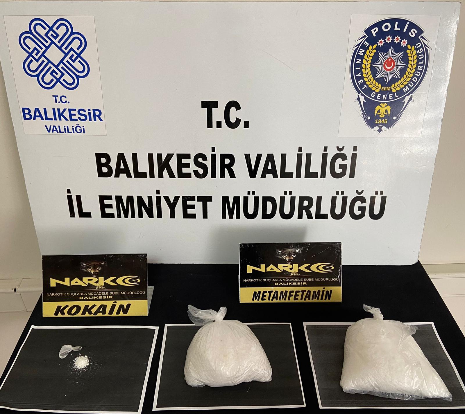 Balıkesir Polisinden Uyuşturucu Operasyonu