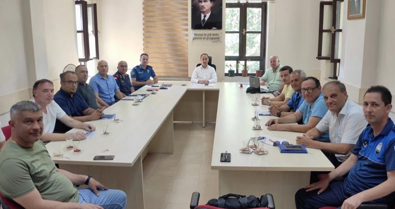 Bandırma’da ilçe spor güvenlik kurulu toplandı