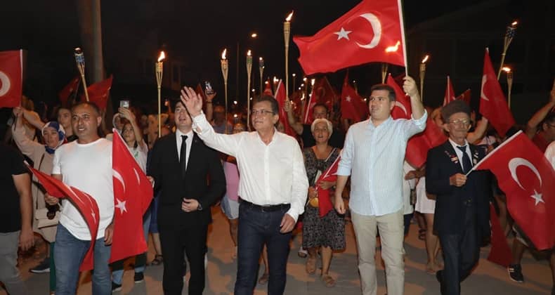 Edremit’te 30 Ağustos coşkusu