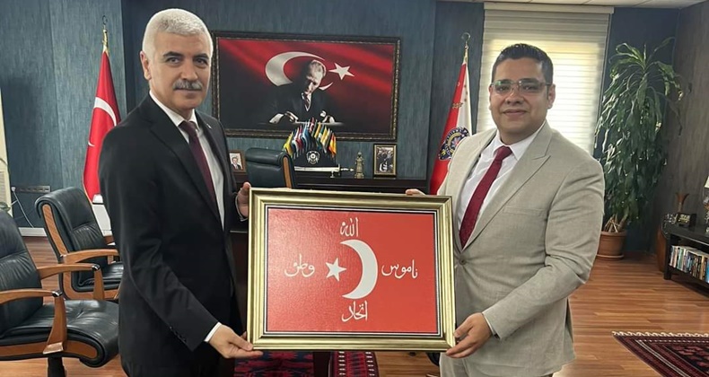 Ülkü Ocakları Emniyet Müdürünü ziyaret etti