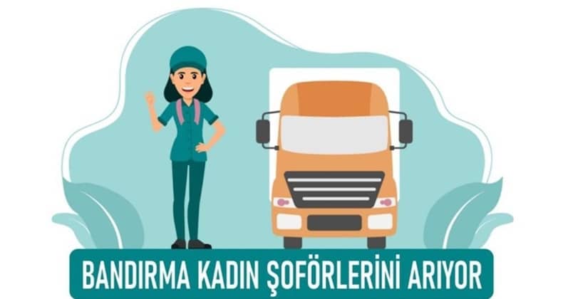 Kadınlara Tır Şoförlüğü Eğitimi Verilecek