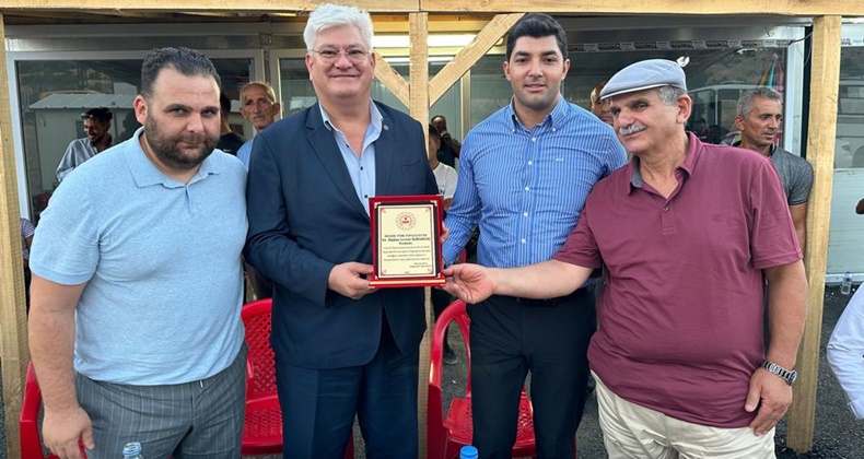 Levent Karaağaç öncülüğünde Polat'a 50 konteyner