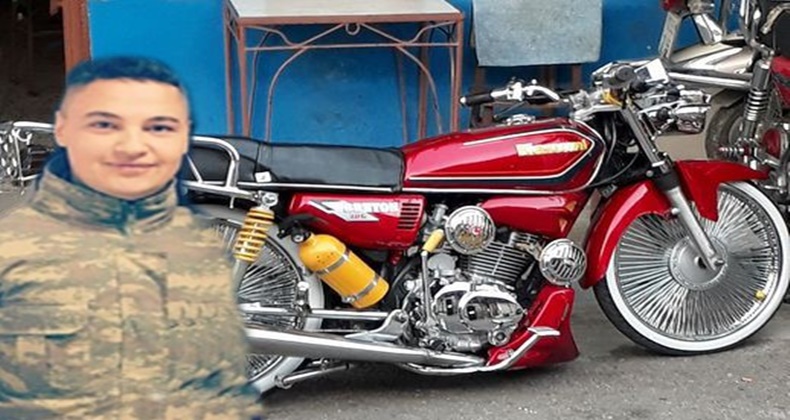 MOTOSİKLET TUTKUNU GENÇ KAZADA HAYATINI KAYBETTİ