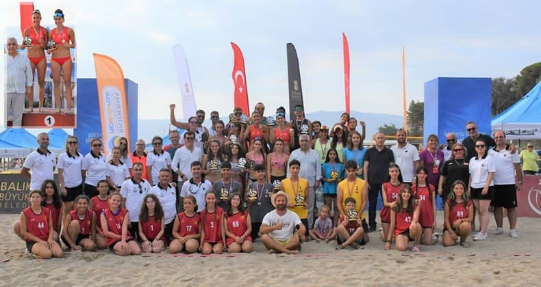 Plaj Voleybolu Finali Ören’de Yapıldı