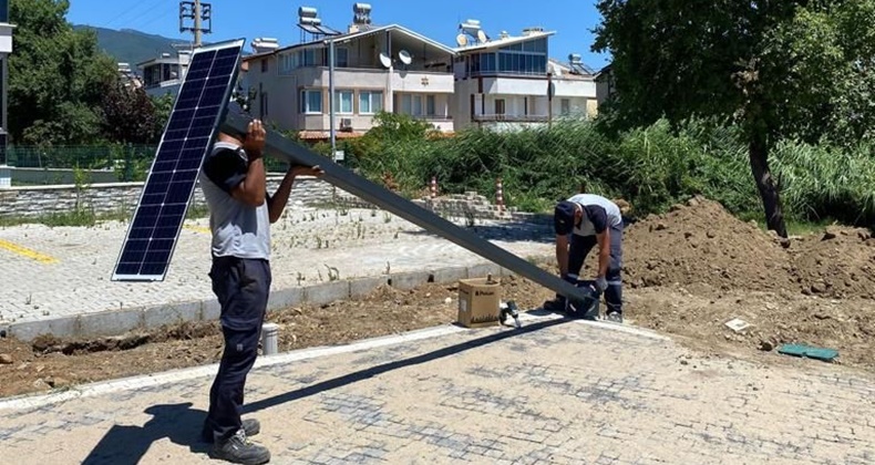 Aydınlatma güneş enerjisi ile sağlanacak