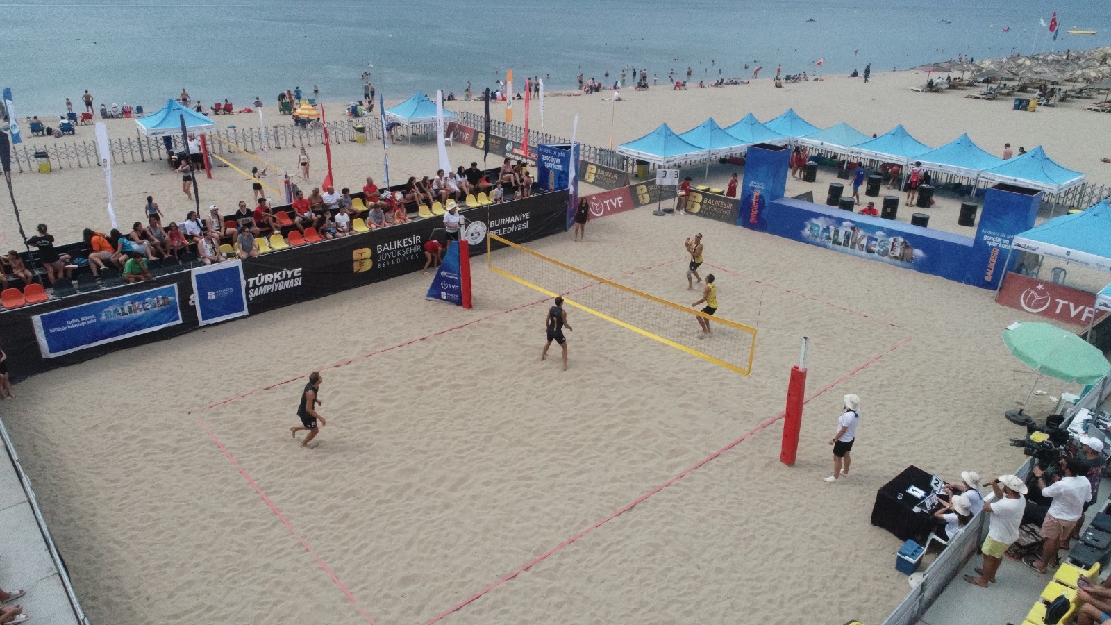 Plaj Voleybolu Avrupa Kupası’nın Açılışı Ekim’de Balıkesir’de