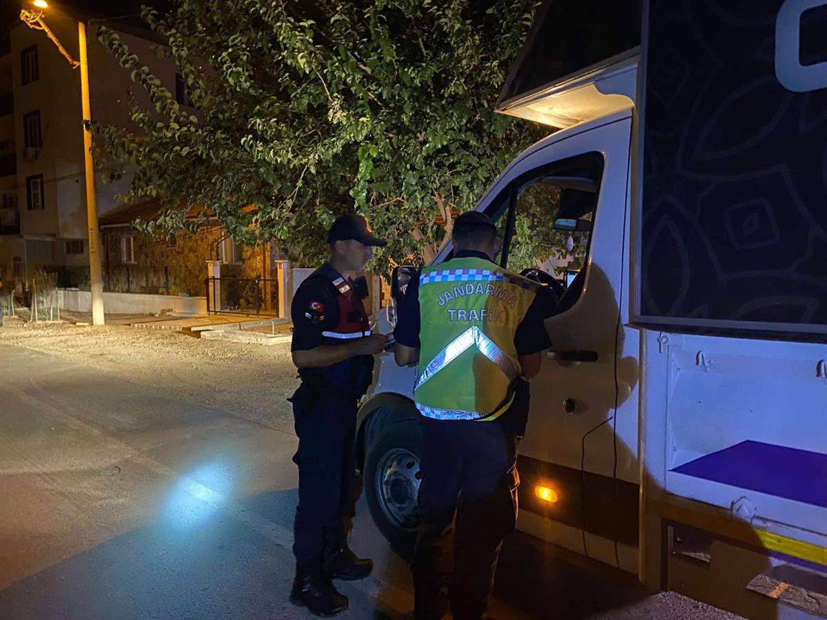 5 bin 814 araç sorgulandı