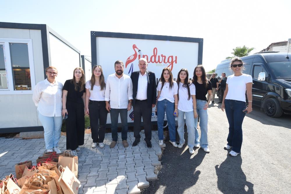 Başkan Yavaş Hatay’daki ‘Sındırgı’ konteyner kentine gitti