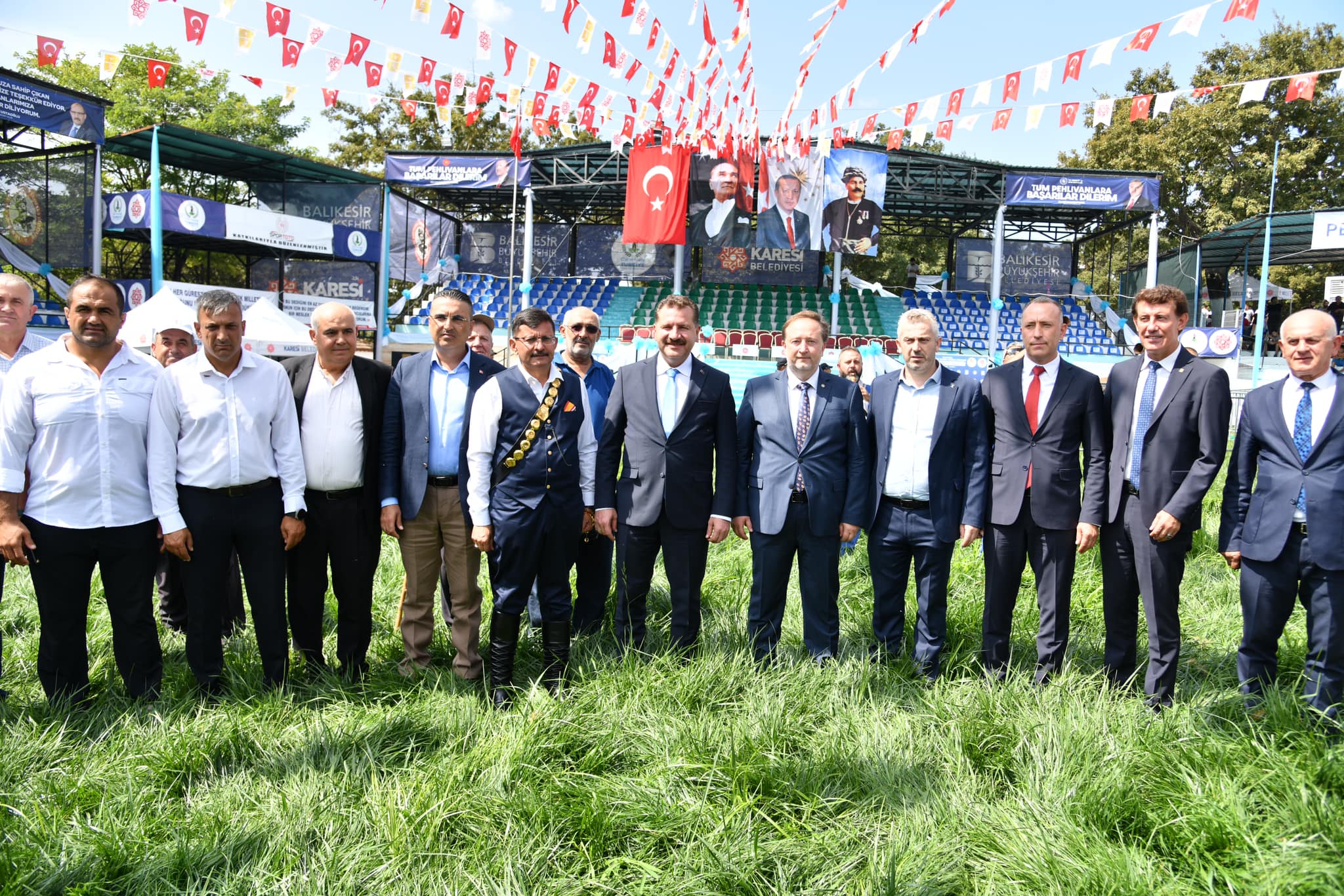 Kurtdereli Mehmet Pehlivan Güreşleri Başladı