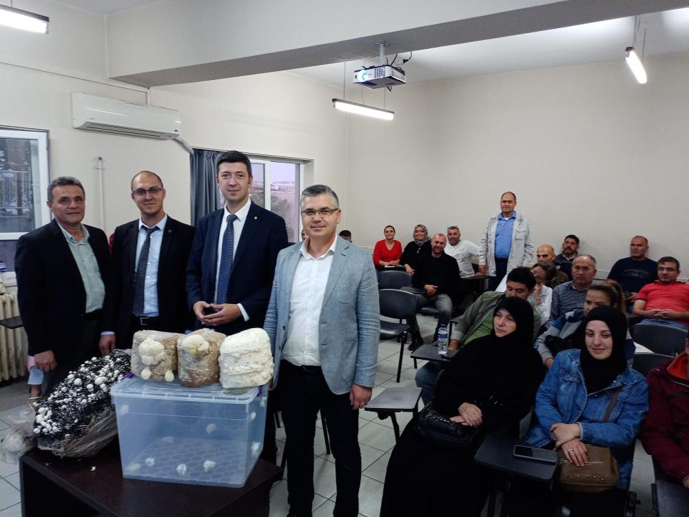 Mantar çeşitleri kursu verildi