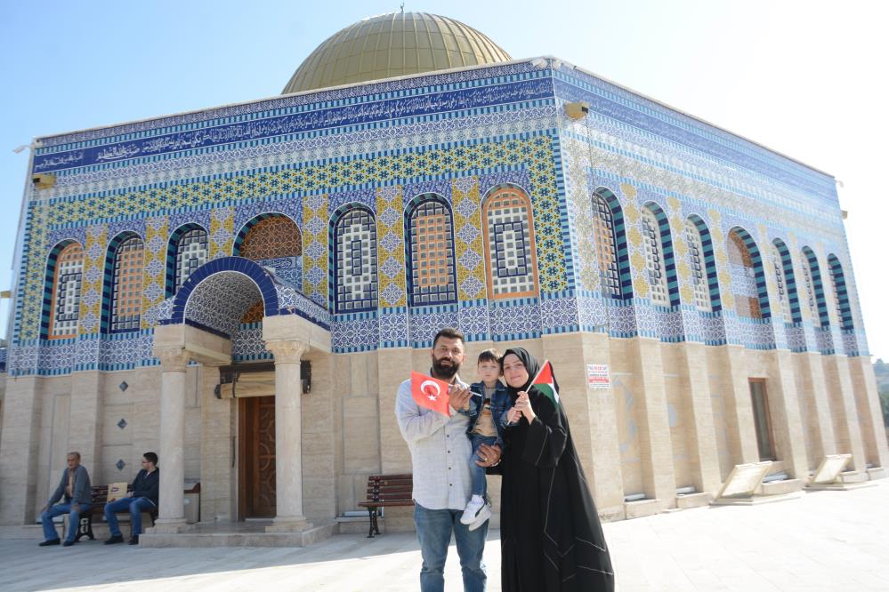 Mescid-i Aksa’nın atmosferi Balıkesir’de yaşanıyor