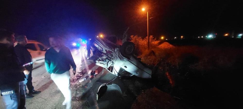 Otomobile arkadan çarptı: 2 yaralı