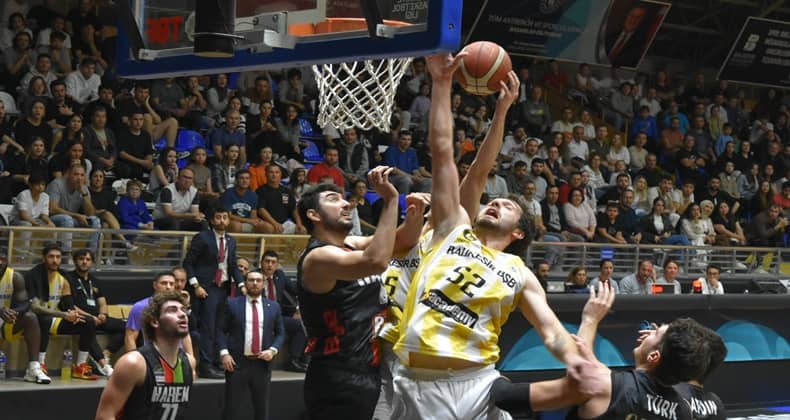 Balıkesir Büyükşehir Belediyespor üçüncü kez kazandı