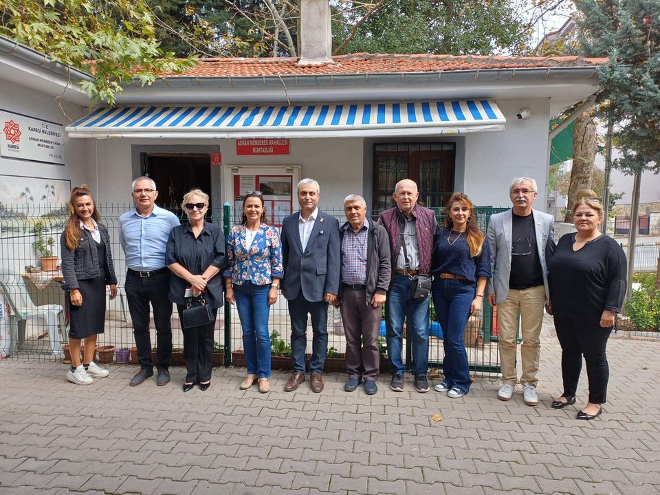 CHP Karesi yönetimi ziyaretlerini sürdürüyor