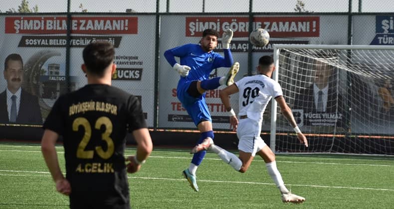 Derbide Burhaniye Belediyespor farkı