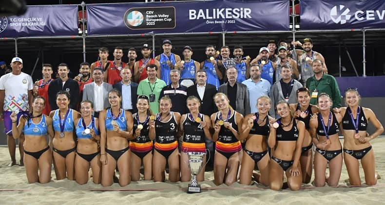 Plaj Voleybolu Avrupa Kupası sona erdi
