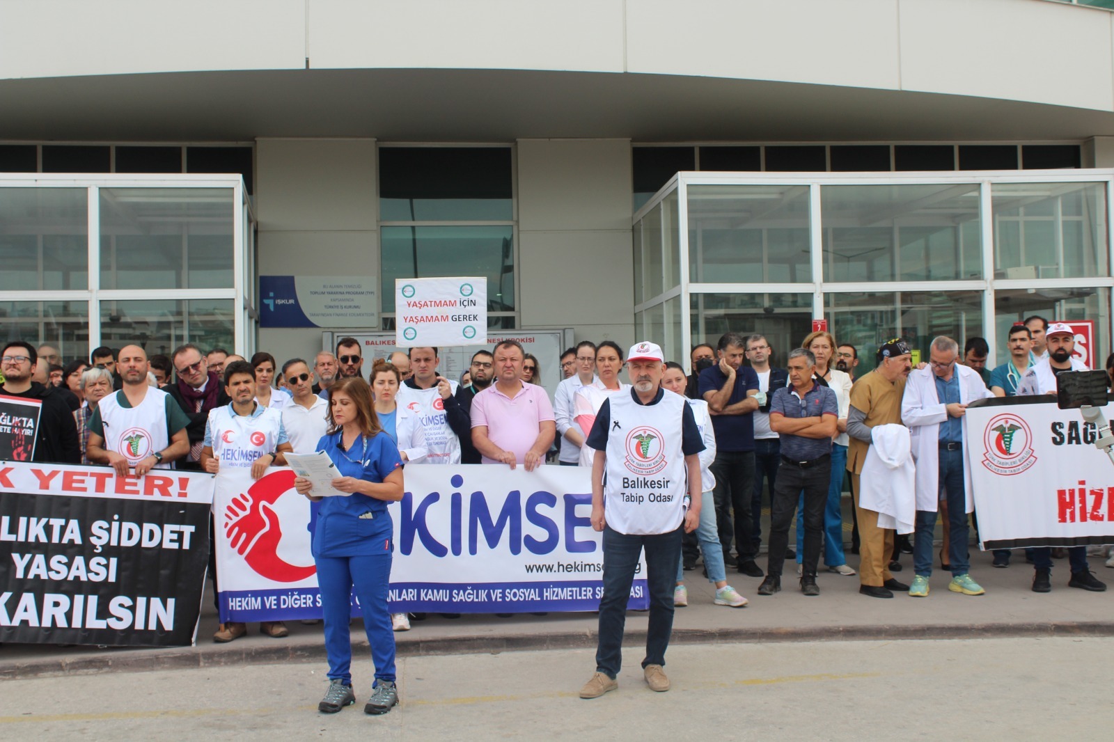 Sağlık platformundan saldırıya tepki: Sağlıkta teröre binlerce kez hayır