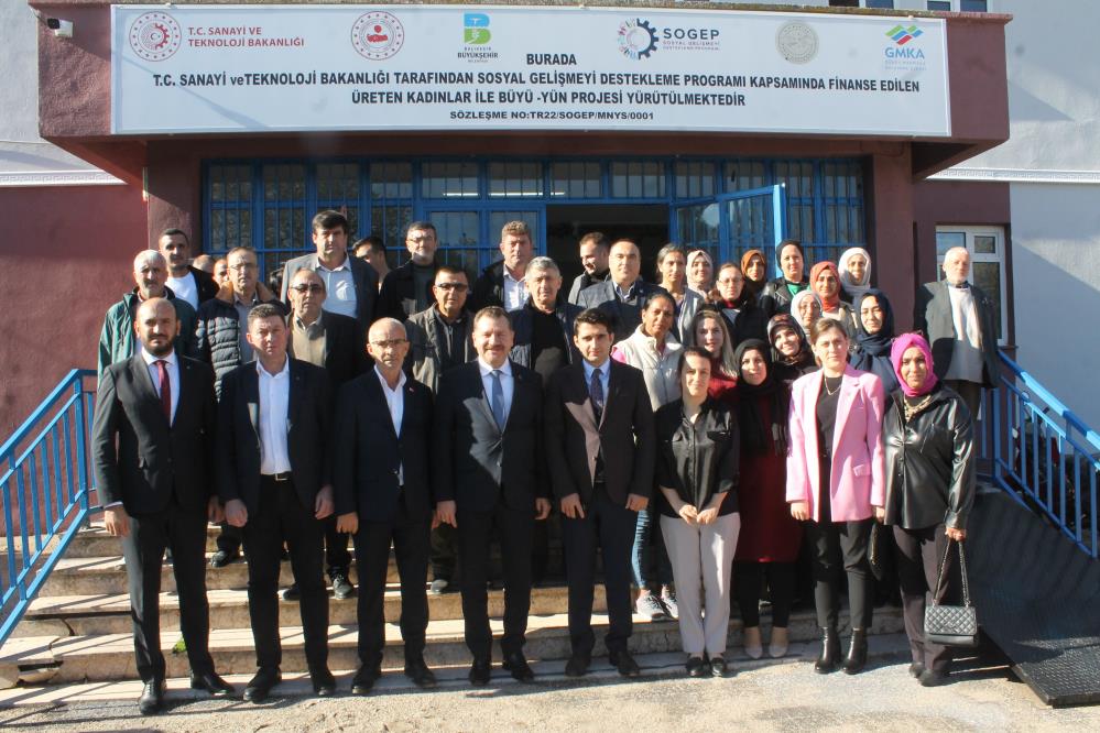 Yücel Yılmaz kadın kooperatifini ziyaret etti