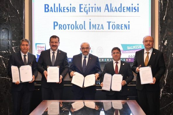 BALIKESİR EĞİTİM AKADEMİSİ PROTOKOLÜ İMZALANDI