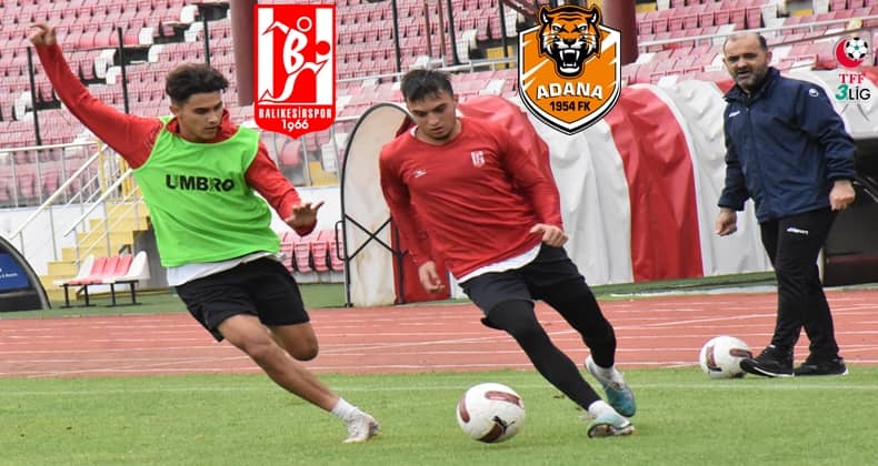 Balkesirspor, Bitexen Adana 1954 FK ile karşılaşıyor