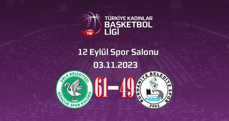 Burhaniye Belediyespor, Urla'da da kaybetti
