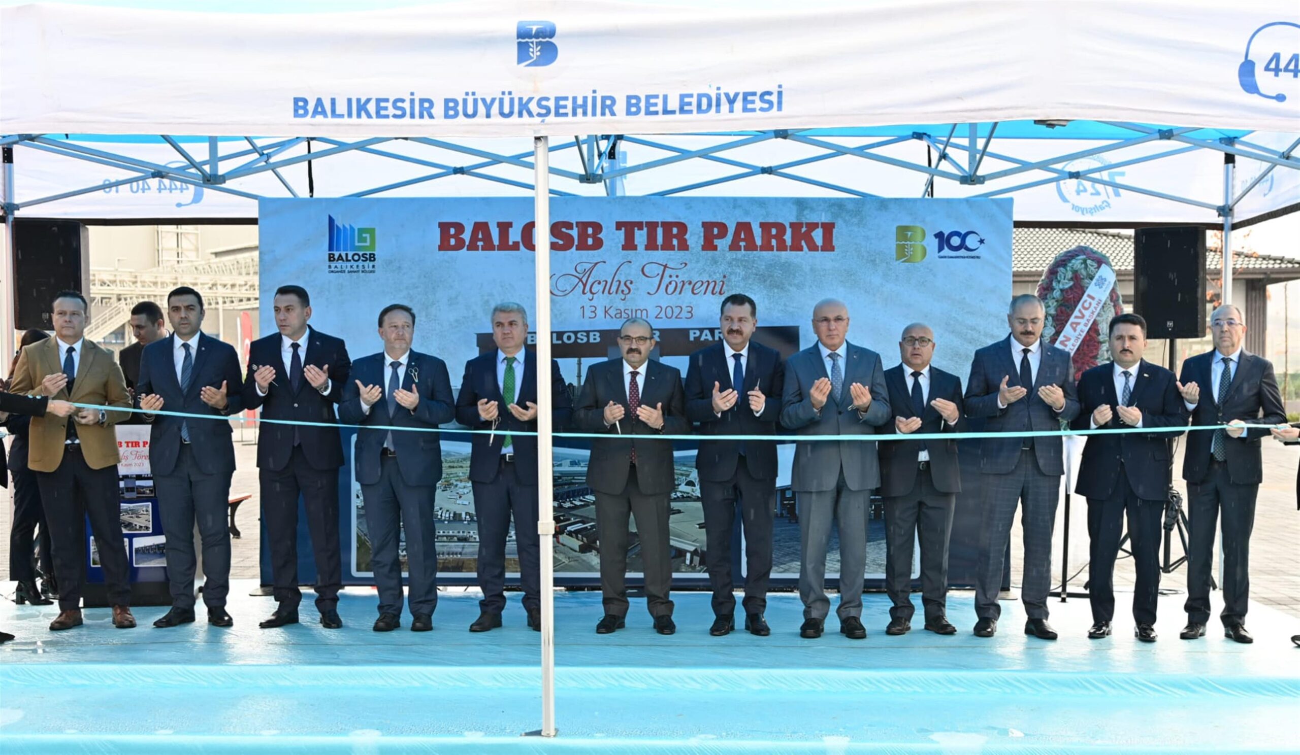Büyükşehir’den BALOSB’ye TIR otoparkı ve sosyal tesis