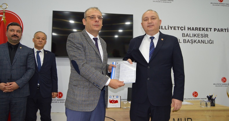 “Balıkesir sevdalısıyım bu göreve talibim”