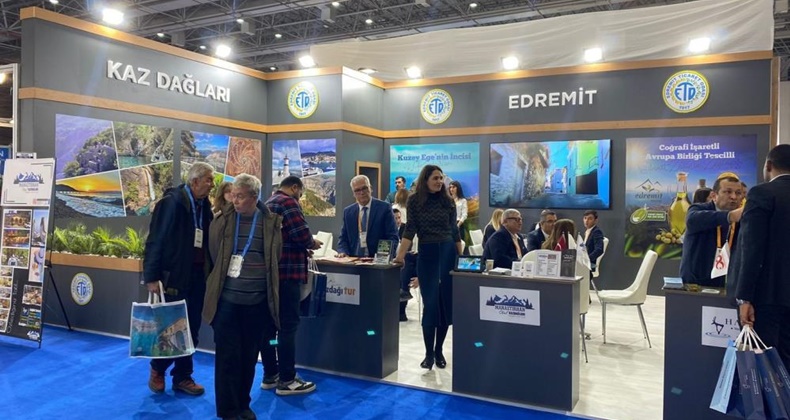 Edremit Ticaret Odası TTI İzmir Turizm Fuarı’nda yerini aldı