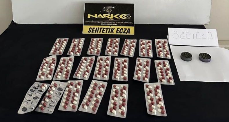 261 adet hapla yakalandı