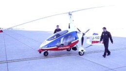 Jandarma zeytinlikleri ‘gyrocopter’ ile korunuyor