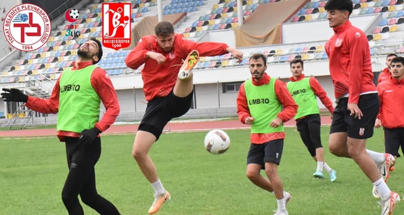 Balıkesirspor Tokat Belediye Plevnespor deplasmanında