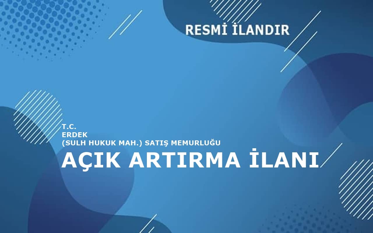 Taşınmaz Satış İlanı