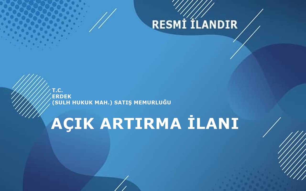 Açık Artırma İlanı