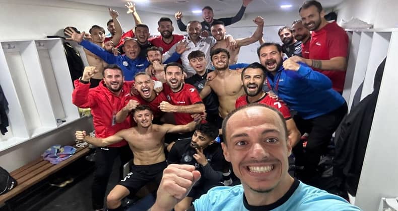 Burhaniye Belediyespor sevindi diğerleri üzüldü